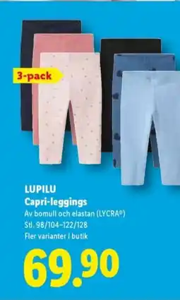 Lidl LUPILU Capri-leggings erbjuda