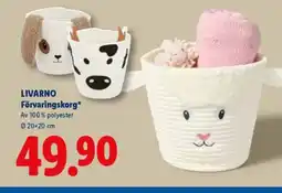 Lidl LIVARNO Förvaringskorg erbjuda