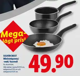 Lidl SILVERCREST Ministekpanna/ -wok/-kastrull erbjuda