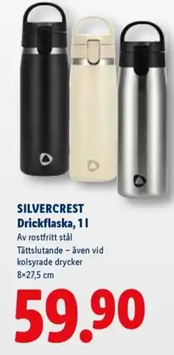 Lidl SILVERCREST Drickflaska erbjuda