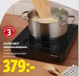 Lidl SILVERCREST Induktionskokplatta erbjuda