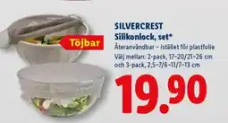 Lidl SILVERCREST Silikonlock, set erbjuda