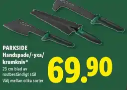 Lidl PARKSIDE Handspade/-yxa/ krumkniv erbjuda
