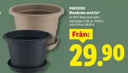 Lidl PARKSIDE Blomkruka med fat erbjuda