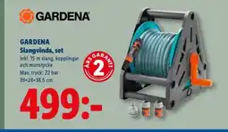 Lidl GARDENA Slangvinda, set erbjuda