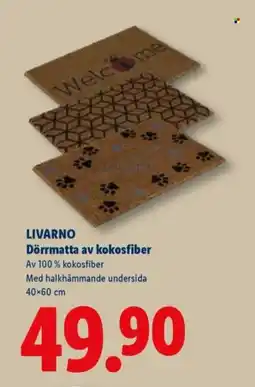 Lidl LIVARNO Dörrmatta av kokosfiber erbjuda