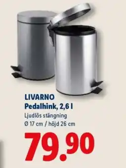 Lidl LIVARNO Pedalhink erbjuda