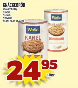 Prisma Mat Wasa Knäckebröd erbjuda