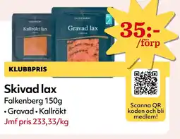 MatArket Falkenberg Gravad lax erbjuda