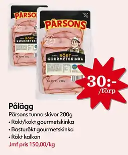 MatArket Pärsons Pålägg erbjuda