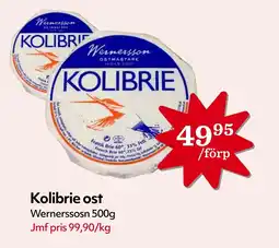 MatArket Wernerssosn Kolibrie ost erbjuda
