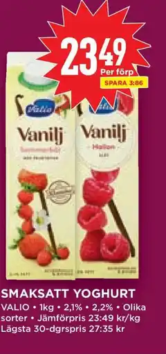 Willys SMAKSATT YOGHURT erbjuda