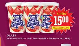 Willys Hennig Olsen Soft Shake Popcorn erbjuda