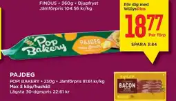 Willys PAJDEG erbjuda