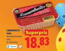 Lidl LAMMHULTS Sylt erbjuda