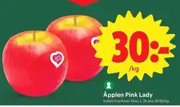 ICA Supermarket Äpplen Pink Lady erbjuda