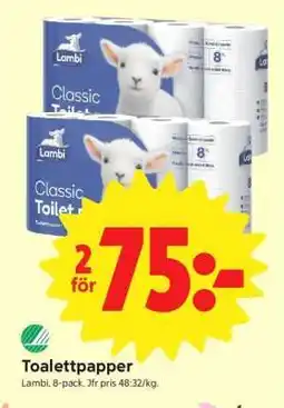 ICA Supermarket Toalettpapper erbjuda