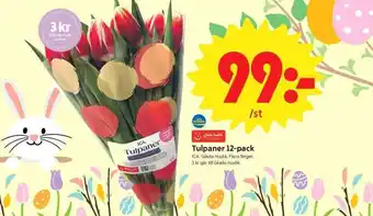 ICA Supermarket TULPANER 12-PACK erbjuda