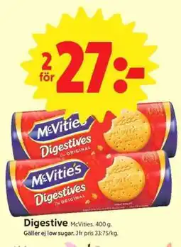 ICA Supermarket Digestive erbjuda