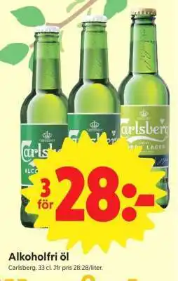 ICA Supermarket ALKOHOLFRI ÖL erbjuda