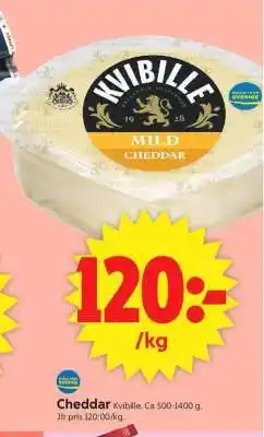 ICA Supermarket CHEDDAR erbjuda