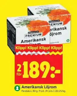ICA Supermarket Amerikansk Löjrom erbjuda