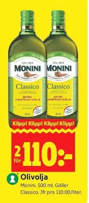 ICA Supermarket OLIVOLJA erbjuda