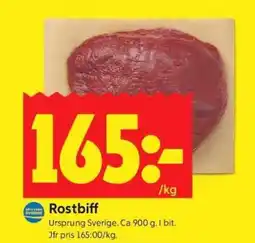ICA Supermarket Rostbiff erbjuda