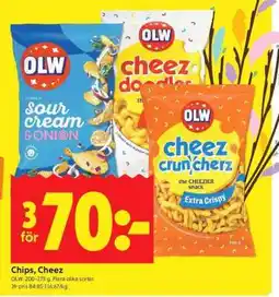 ICA Supermarket Chips, Cheez erbjuda