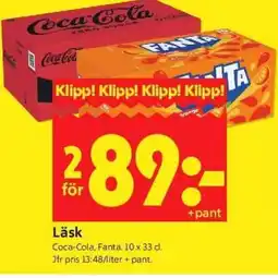 ICA Supermarket Läsk erbjuda