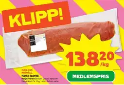 Stora Coop FÄRSK LAXFILÉ erbjuda