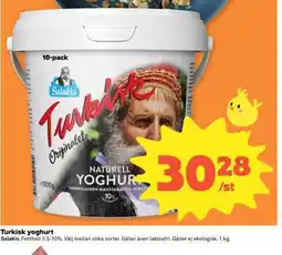 Coop TURKISK YOGHURT erbjuda