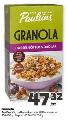 Coop GRANOLA erbjuda