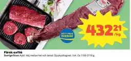 Coop FÄRSK OXFILÉ erbjuda