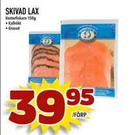 Din Mat Kosterfiskarn Skivad lax erbjuda