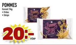 Din Mat Garant Pommes erbjuda