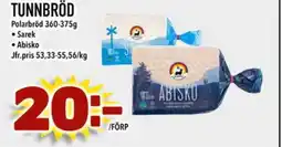 Din Mat Polarbröd Tunnbröd erbjuda