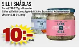 Din Mat Garant Sill i småglas erbjuda