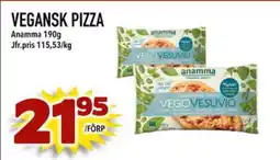 Din Mat Anamma Vegansk pizza erbjuda