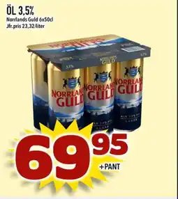 Din Mat Norrlands Guld Öl 3.5% erbjuda