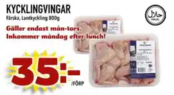 Din Mat Kycklingvingar erbjuda