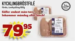 Din Mat Kycklingbröstfilé erbjuda