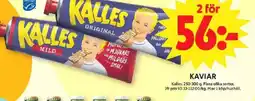 ICA Maxi Kalles Kaviar erbjuda