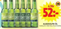 ICA Maxi Carlsberg Alkoholfri öl erbjuda