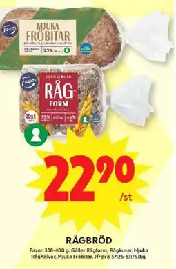 ICA Maxi Fazer Rågbröd erbjuda