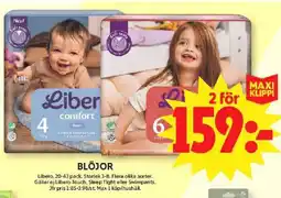 ICA Maxi Liber Blöjor erbjuda