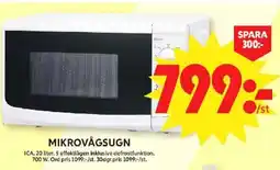ICA Maxi Mikrovågsugn erbjuda