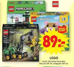 ICA Maxi LEGO erbjuda