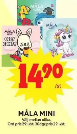ICA Maxi Måla mini erbjuda