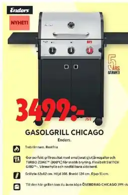 ICA Maxi Enders Gasolgrill chicago erbjuda
